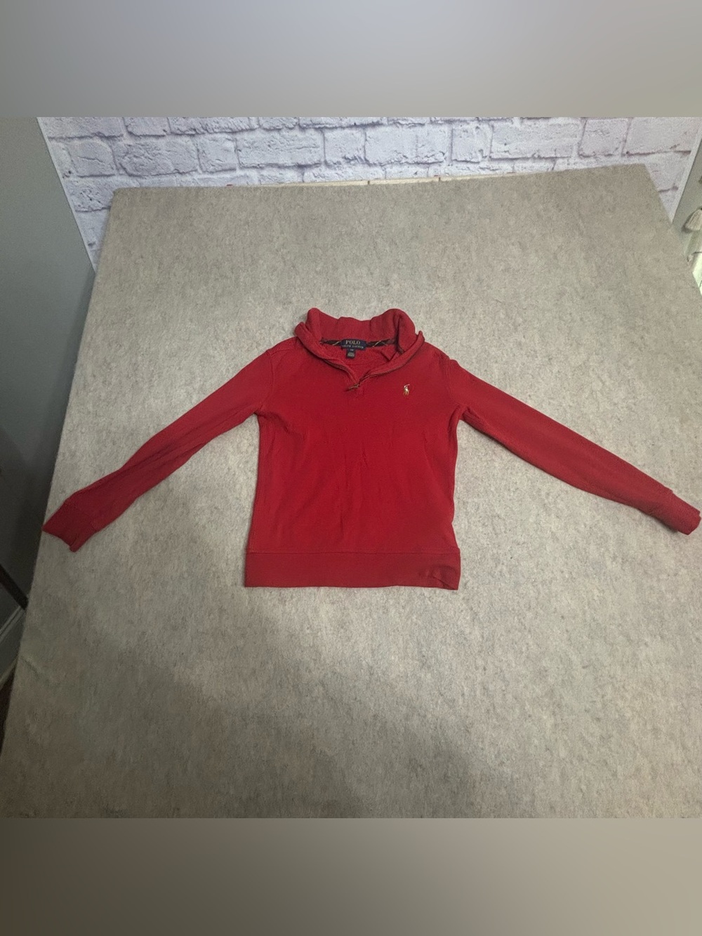 Polo by Ralph Lauren Boys Red Pullover